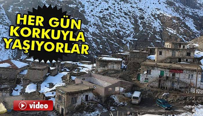 Köylüler evleri yıkılacak korkusuyla yaşıyorlar