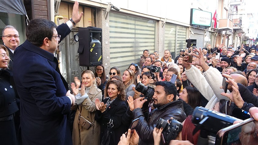 CHP adayı Erkek, partililerle buluştu (videolu)