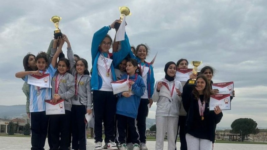 Çanakkale'de okul sporları oryantring yarışmaları tamamlandı