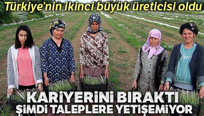 Kuşkonmaz için kariyerini bıraktı, şimdi taleplere yetişemiyor