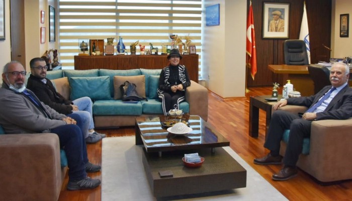 Çanakkale Gazeteciler Cemiyeti’nden Başkan Gökhan’a Ziyaret