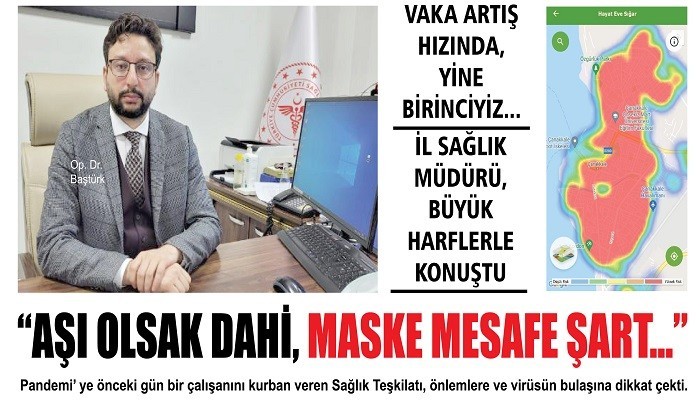 VAKA ARTIŞ HIZINDA, YİNE BİRİNCİYİZ...