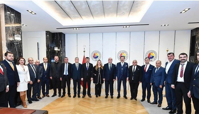 ÇTB Yönetimi, TOBB Başkanı Hisarcıklıoğlu’yla buluştu