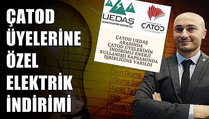 ÇATOD UEDAŞ ARASINDA İŞBİRLİĞİ