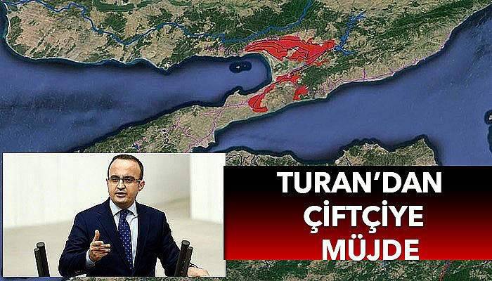 Turan’dan bir müjde de çiftçiye