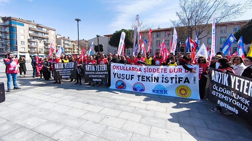 Öğretmen Cinayetine Çanakkale’den Büyük Tepki