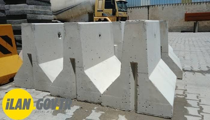 BETON BARİYER ALINACAK