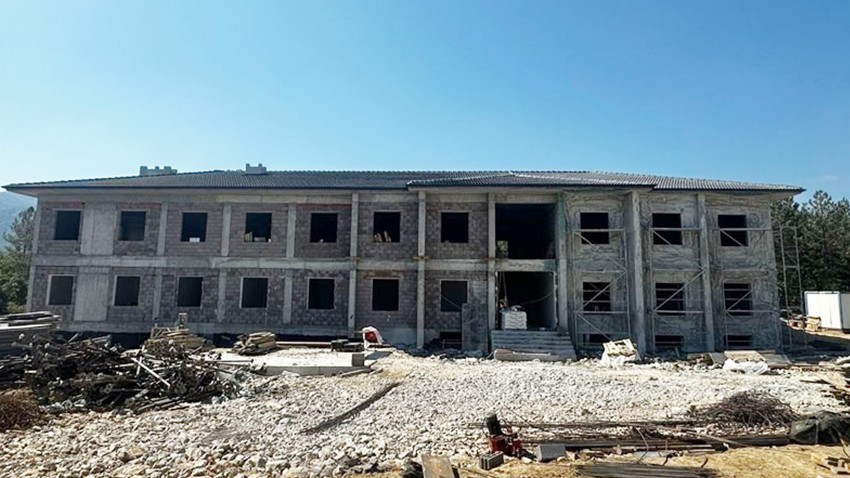 Yenice İlçe Jandarma Komutanlığı Binası Yükseliyor