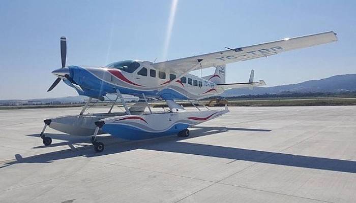 Deniz Uçağı İlk Seferini Yaptı (VİDEO)