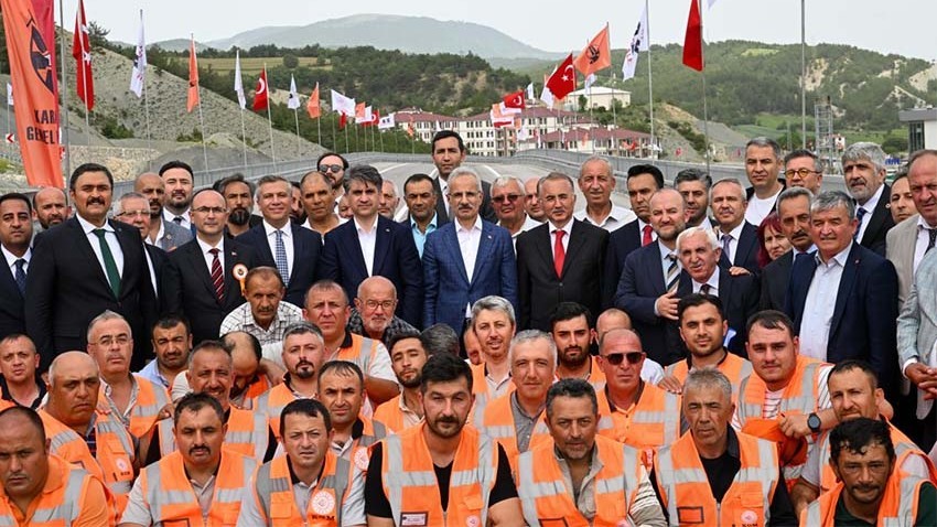 BOLU GÖYNÜK ÇEVRE YOLU HİZMETE AÇILDI