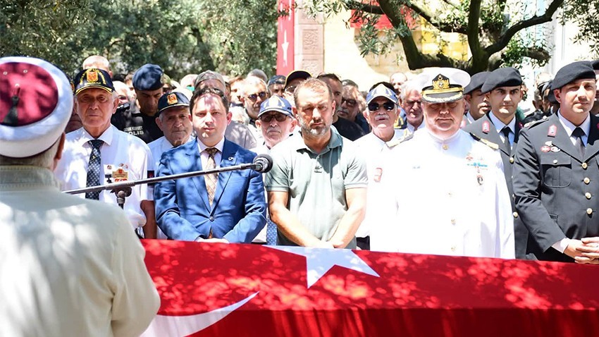 Kıbrıs Gazisi Mehmet Işık, Son Yolculuğuna Uğurlandı