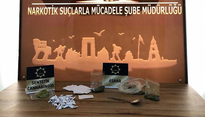 Çanakkale'de uyuşturucuya 3 tutuklama
