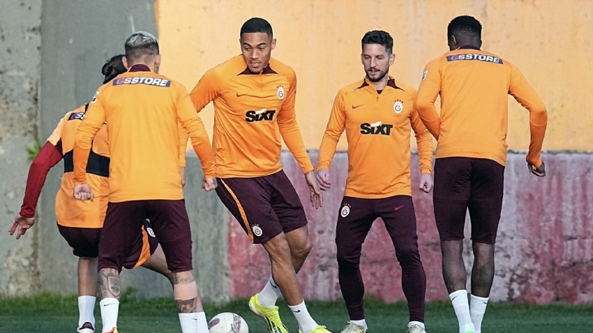 Galatasaray, Antalyaspor maçı hazırlıklarını tamamladı  