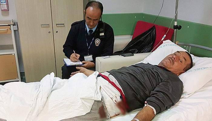 TIR sürücüsü seyir halindeki aracının içinde vuruldu