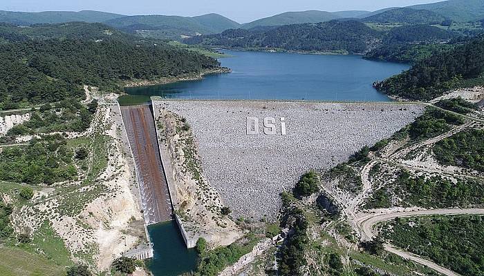 Yağışlar Bayramdere barajına hayat veriyor