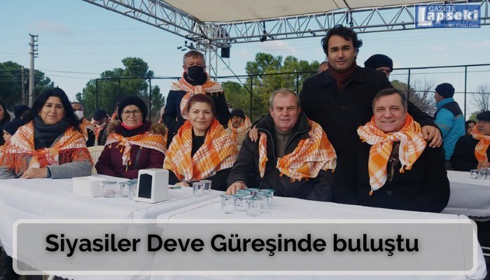 Siyasiler deve güreşinde buluştu