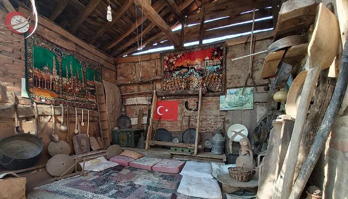 Eski tarım aletlerinden 'Osmanlı Torunu Müzesi' oluşturdu
