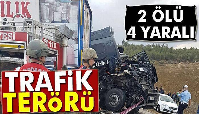 Kilis'te zincirleme trafik kazası: 2 ölü, 4 yaralı