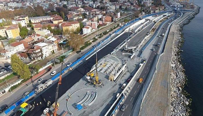 Büyük güne 15 gün kala havadan görüntülendi