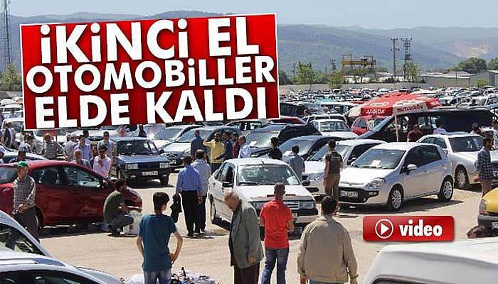 Sıfır otomobiller kampanya yaptı, ikinci el otomobiller elde kaldı