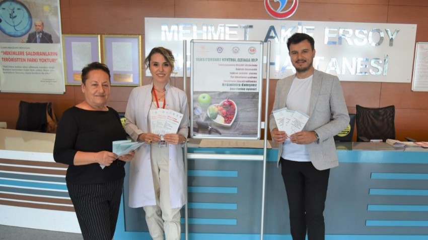 Yüksek Tansiyon Bilinçlendirme Standı Vatandaşları Aydınlattı