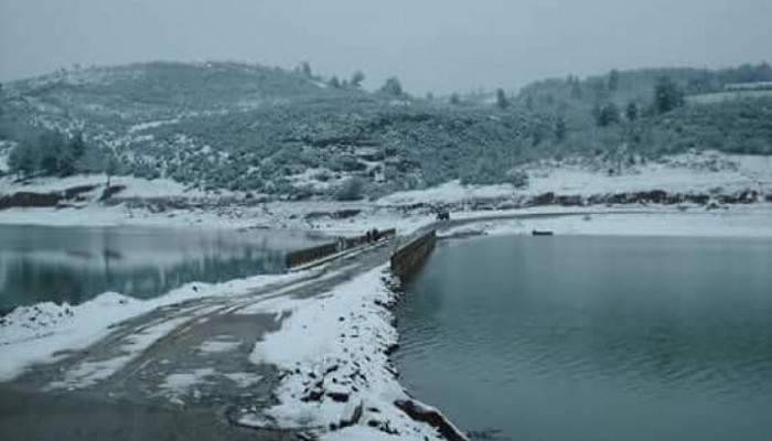 Çanakkale'de baraj suları köprüyü yuttu