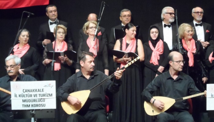 İl Kültür Müdürlüğü Türk Halk Müziği Korosu’ndan Muhteşem Konser 