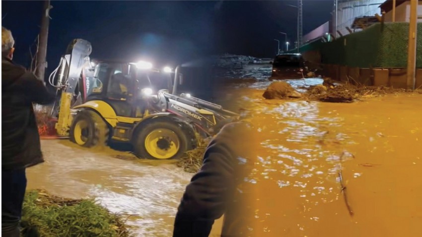 Kepez Çayı Taştı, Sel Hayatı Felç Etti