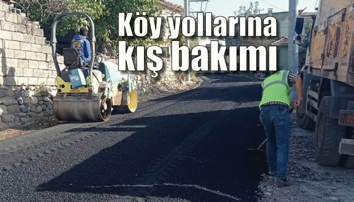 Köy yollarına kış bakımı