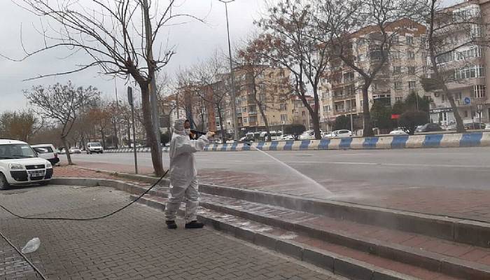 Salgına Karşı Dezenfekte Çalışmaları Devam Ediyor