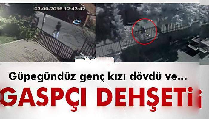 Engelli gaspçı dehşeti! Güpegündüz genç kızı...