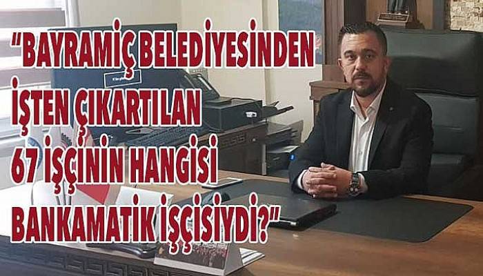 “CHP‘li Özgür Özel emekçilerden özür dilemelidir”