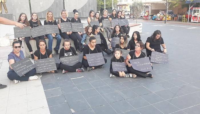 Çanlı kadınlar Emine Bulut cinayetini protesto etti