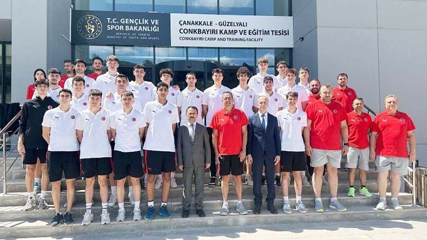 U17 Yıldız Erkek Milli Takımı Çanakkale’de kampa girdi