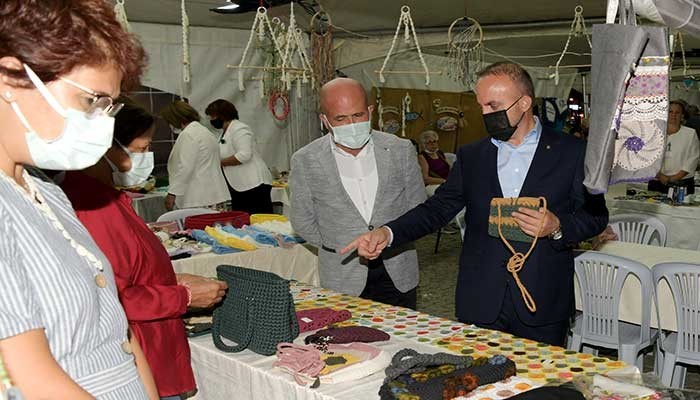 Turan 'Şenlendirme Projeleri' kapsamındaki kermese katıldı