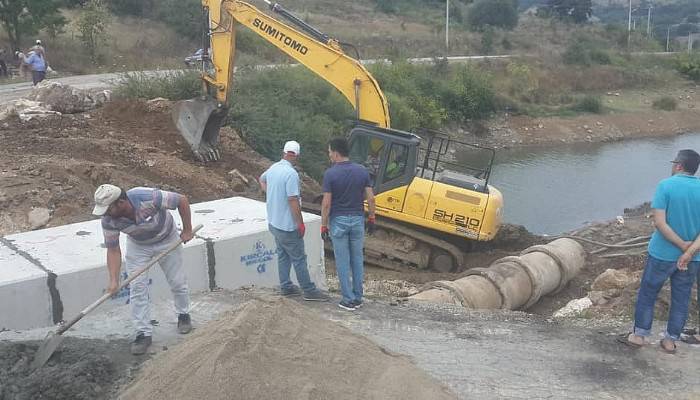 İçme suyu hattı yenilendi