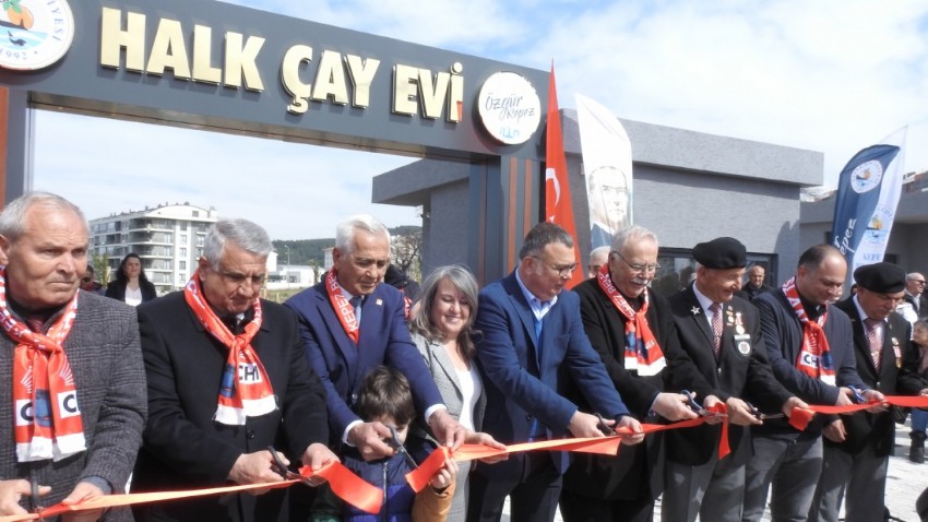 Kepez Belediyesi Halk Konseptinin 9. Halkası Olan Halk Çay Evi Açıldı