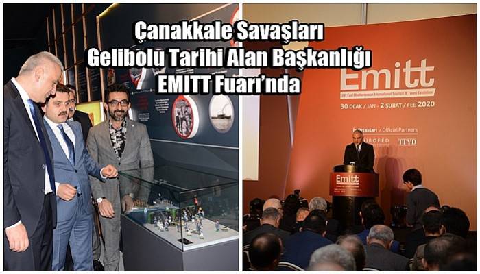 Çanakkale Savaşları Gelibolu Tarihi Alan Başkanlığı EMITT Fuarı’nda