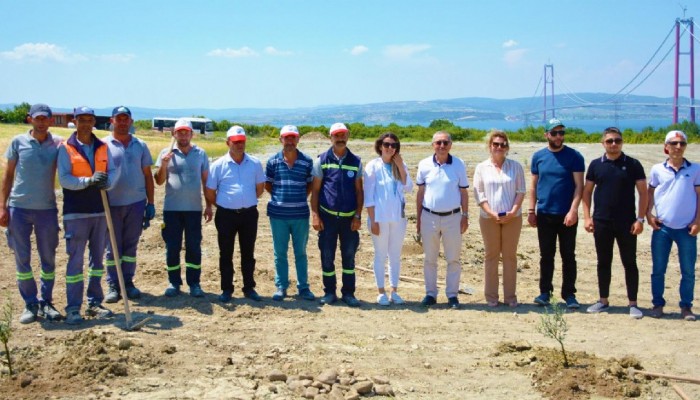 Lapseki Belediyesinden köprü manzaralı mesire alanı