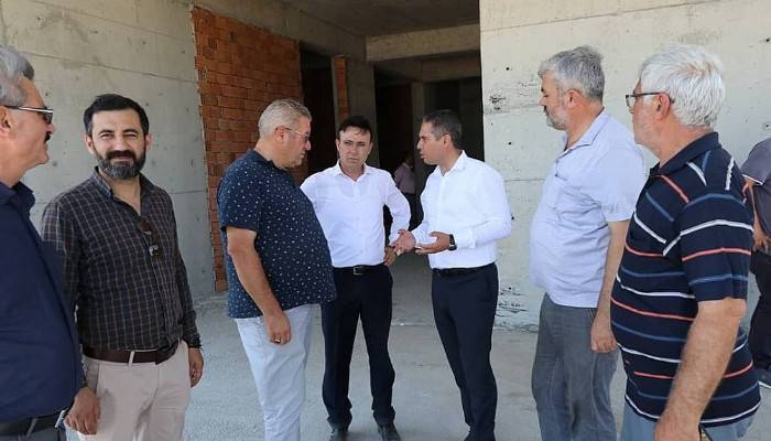 İl Başkanı Gültekin Yıldız'dan deprem konutlarına ziyaret