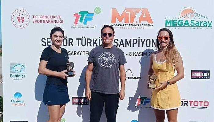 Erkeklerde Giray, Kadınlarda İse Sevilay Tenis Şampiyonasında Türkiye İkincisi Oldu