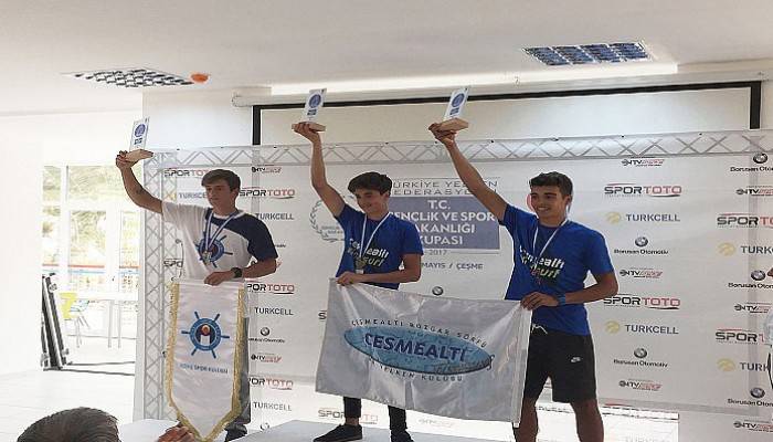 İÇDAŞ Spor yelkencileri Çeşme rüzgarından 9 madalyayı topladı