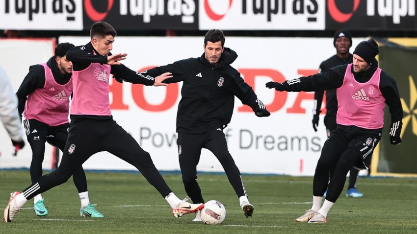  Beşiktaş, Alanyaspor maçı hazırlıklarını tamamladı