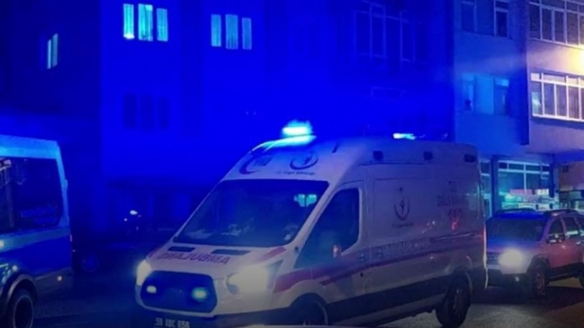 Tekirdağ’da ambulanslar mahsur kaldı (TIKLA İZLE)