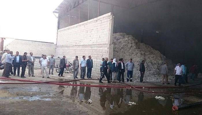 Fabrikada korkutan yangın