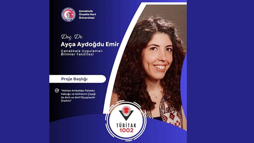 ÇOMÜ’den TÜBİTAK 1002 Programına Bir Başarı Daha