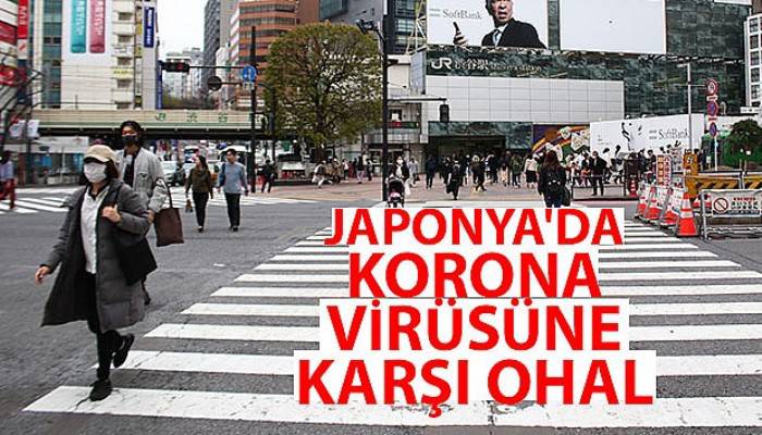 Japonya'da korona virüsüne karşı OHAL ilan edildi