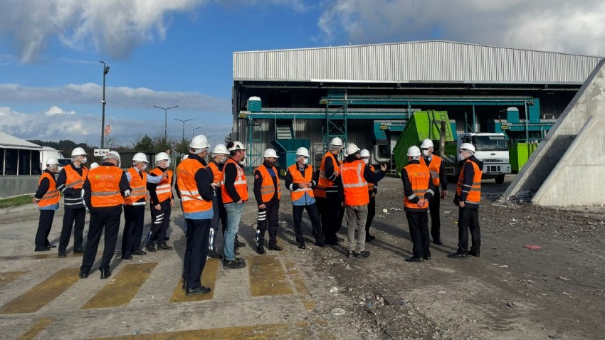 Çanakkale Zabıta Ekipleri, ÇAKAP ve Veolia İle Katı Atık Yönetiminde Teknik İncelemelerde Bulundu