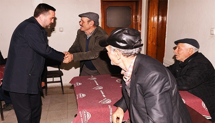 AK Parti İlçe Teşkilatı Köy Ziyaretlerine Devam Ediyor