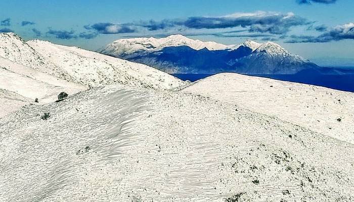 Çanakkale’nin Yüksek Kesimleri Beyaza Büründü